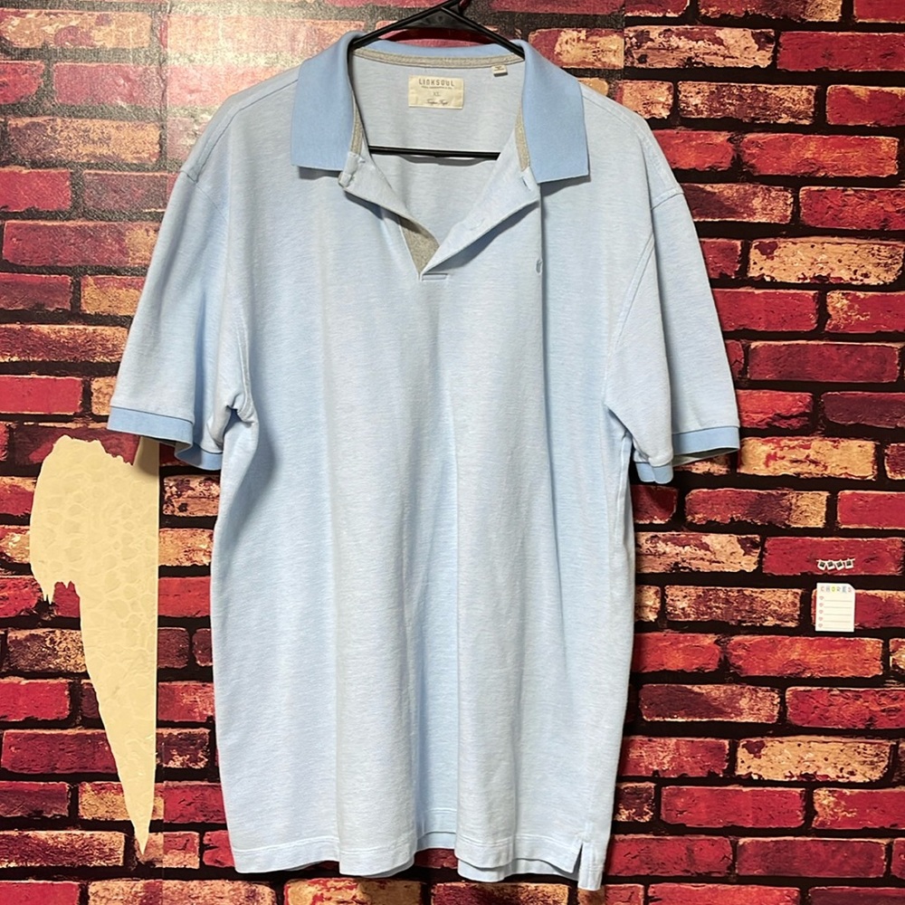 Linksoul polo blue size Xl